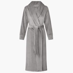 SKIMS - Luxe Velour Women's Long Maxi Length Relaxed-Fit Lounge Robe - Medium